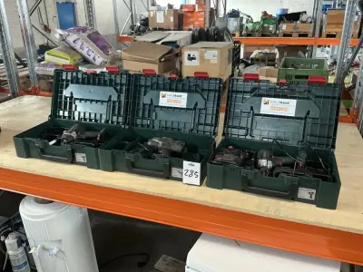 2024 Metabo SSW 18 LTX 1750 BL Accu slagmoersleutel / boormachine (3x) – kavel bij Dome Auctions, Rotterdam