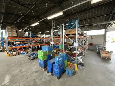 pallet stelling – kavel bij Dome Auctions, Rotterdam