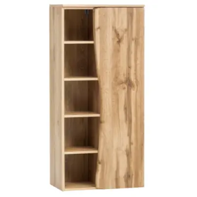 Kolomkast Karan 60cm 1 deur - eik – kavel bij Openbare Verkopen, Beveren-Leie