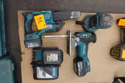 Accu set Makita – kavel bij Openbare Verkopen, Wervik