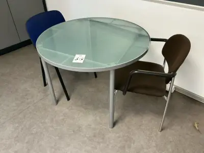 Glass table – kavel bij Dome Auctions, Höhenkirchen-Siegertsbrunn