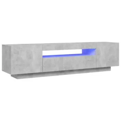 vidaXL Tv-meubel met LED-verlichting – kavel bij Openbare Verkopen, Brugge