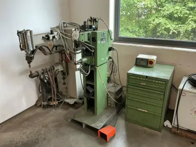 Messer PP 30 E 250 Spot welding machine – kavel bij Dome Auctions, Höhenkirchen-Siegertsbrunn