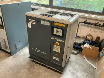 2005 Atlas copco GA11VSD Compressor – kavel bij Dome Auctions, Höhenkirchen-Siegertsbrunn