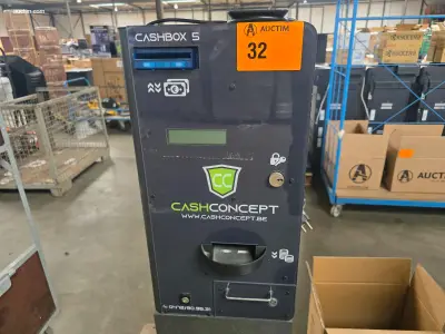 Automatische muntwisselaar Cashpoint Cashbox 5 – kavel bij Auctim, Aartselaar