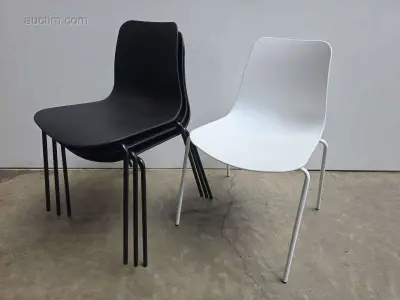 Bijzetstolen Flexfurn Curvo (4x) – kavel bij Auctim, Aartselaar