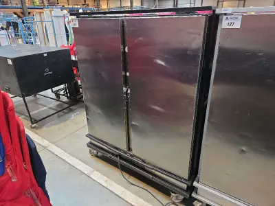 Inox dubbele warmhoudkast NN – kavel bij Auctim, Aartselaar