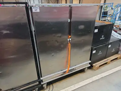 Inox dubbele warmhoudkast NN – kavel bij Auctim, Aartselaar