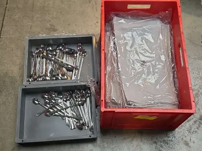 (3x) Pvc opbergbakken – kavel bij Auctim, Aartselaar