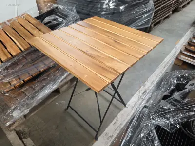 (10x) klaptafels – kavel bij Auctim, Aartselaar