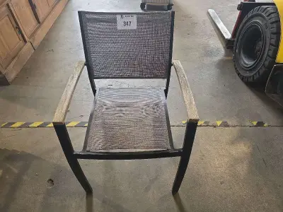 (7x) Alu terras stoelen – kavel bij Auctim, Aartselaar