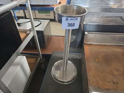 Inox ijsemmer – kavel bij Auctim, Aartselaar