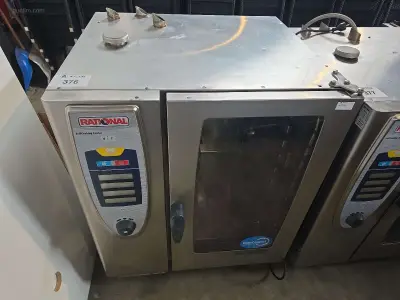 Inox combisteamer Rational CSCC101G – kavel bij Auctim, Aartselaar
