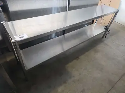 Inox chefrek GGM gastro – kavel bij Auctim, Aartselaar