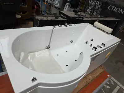 Hydromassagebad met douchezone EAGO AM 127 JDCW – kavel bij Auctim, Aartselaar