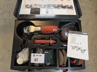 Elektrische slijpmachine FLEX LE 14-7 125 Inox – kavel bij Auctim, Aartselaar