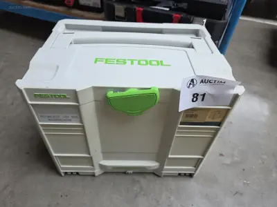 Werkkoffer FESTOOL – kavel bij Auctim, Aartselaar