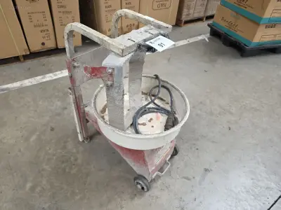 Verrijdbare tegellijm mengmachine RAIMON IPERBET – kavel bij Auctim, Aartselaar
