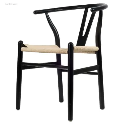 (6x) Design eetkamerstoel VD-blackbeige – kavel bij Auctim, Lier