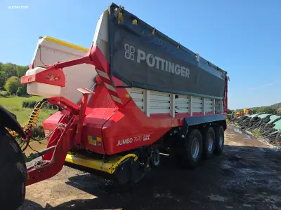 Ladewagen / Opraapwagen Pöttinger L2J JUMBO 7470 – kavel bij Auctim, Aywaille
