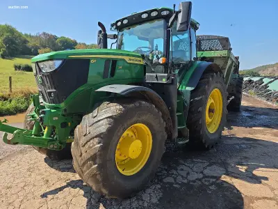 Landbouwtractor John Deere E18 6R215 – kavel bij Auctim, Aywaille