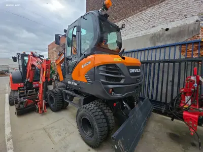 DEVELON DX57W-7 Mobiele graafmachine 2024 – kavel bij Auctim, Drogenbos