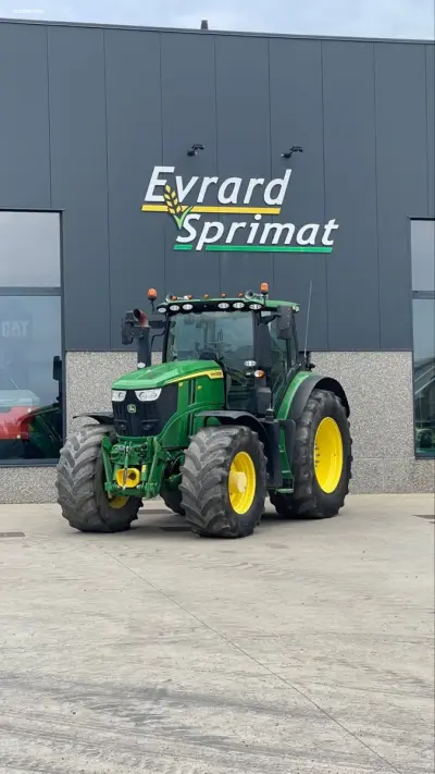 John Deere 6R 250 4WD tractor – kavel bij Auctim, Sart Lez Spa