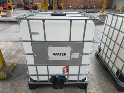 IBC container Mauser 1000L – kavel bij Auctim, B-9100 9100 Sint-Niklaas, Aerschotstraat 114