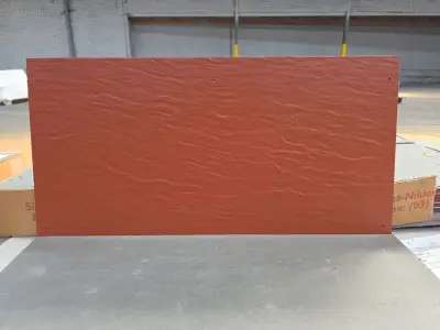 (424x) Vezelcement leien SVK Fasonit structuur – kavel bij Auctim, B-9100 9100 Sint-Niklaas, Aerschotstraat 114