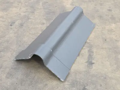 (120x) Vezelcement hulpstukken voor leien SVK – kavel bij Auctim, B-9100 9100 Sint-Niklaas, Aerschotstraat 114