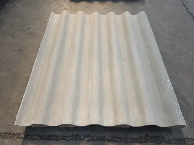 (160x) Vezelcement golfplaten SVK NEPTUNUS – kavel bij Auctim, B-9100 9100 Sint-Niklaas, Aerschotstraat 114