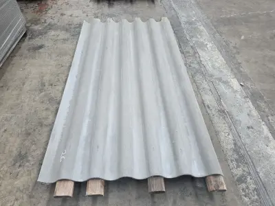 (80x) Vezelcement golfplaten SVK NEPTUNUS – kavel bij Auctim, B-9100 9100 Sint-Niklaas, Aerschotstraat 114