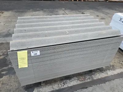 (64x) Vezelcement golfplaten SVK NEPTUNUS – kavel bij Auctim, B-9100 9100 Sint-Niklaas, Aerschotstraat 114