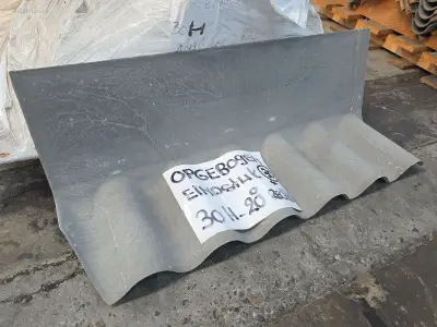 (30x) Vezelcement hulpstukken voor golfplaten SVK – kavel bij Auctim, B-9100 9100 Sint-Niklaas, Aerschotstraat 114