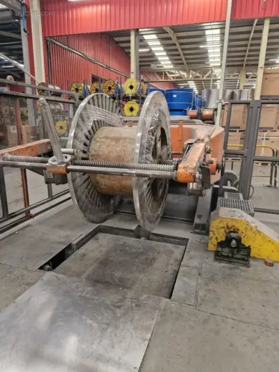 POURTIER 1800mm Trommel Draailijn POURTIER – kavel bij Auctim, Jemeppe Sur Meuse