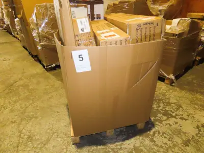 Postpakketten, Retouren & Overstock - 144 kg – kavel bij Auctim