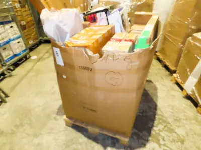 Postpakketten, Retouren & Overstock - 132 kg – kavel bij Auctim