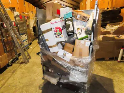 Postpakketten, Retouren & Overstock - 322 kg – kavel bij Auctim