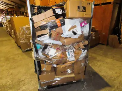 Postpakketten, Retouren & Overstock - 270 kg – kavel bij Auctim