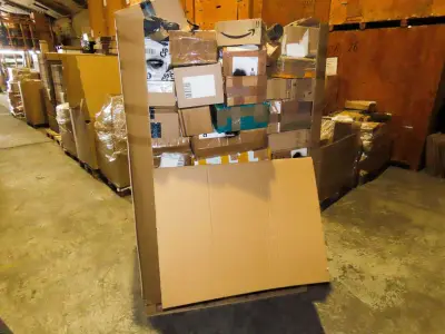 Postpakketten, Retouren & Overstock - 231 kg – kavel bij Auctim