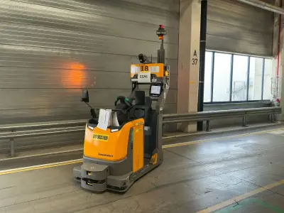 Jungheinrich EZS-350-A-FTF Elektrische trekker – kavel bij Auctim, Dz Goirle