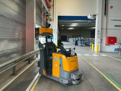 Jungheinrich EZS-350-A-FTF Elektrische trekker – kavel bij Auctim, Dz Goirle