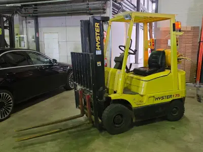 Hyster H1.75 XM Heftruck op gas 1996 – kavel bij Auctim, Aartselaar