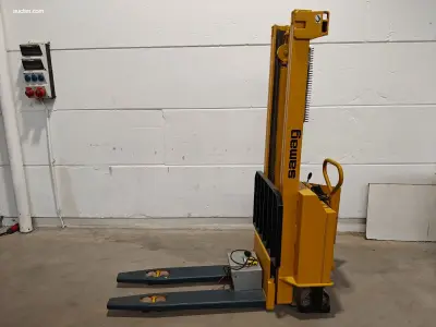 Simag PS 10 B semi-elektrische stapelaar 1996 – kavel bij Auctim, Vichte