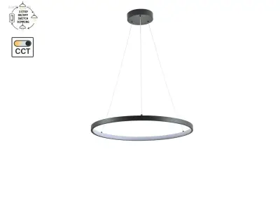 (1 x) 1 x Orien Design Hanglamp Zand Zwart 60cm – kavel bij Auctim, Puurs