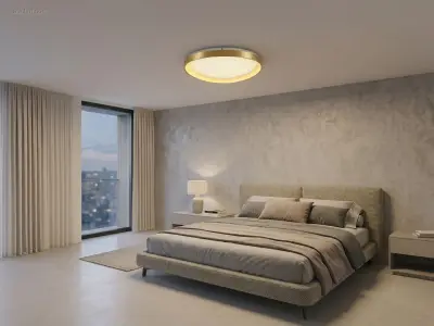 (1 x) 1 x Auren Design Plafondlamp Goud 62cm 50W – kavel bij Auctim, Puurs