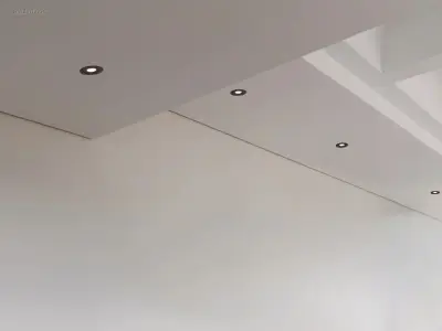 (100 x) 100 x 4.9W SMD LED Inbouwspot 3000K zwart – kavel bij Auctim, Puurs