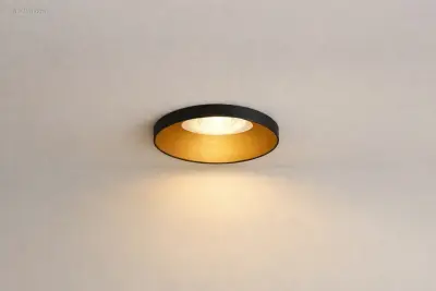 (20 x) 20 x GU10 Inbouw armatuur zwart en goud – kavel bij Auctim, Puurs