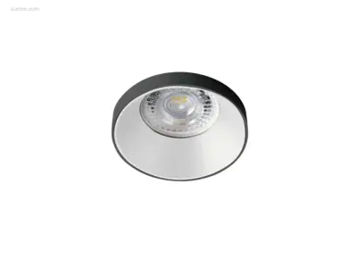 (20 x) 20 x GU10 Inbouw armatuur wit en zwart met – kavel bij Auctim, Puurs