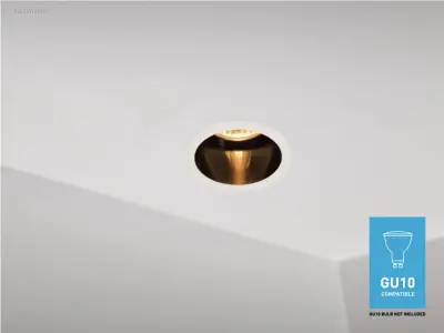 (20 x) 20 x GU10 Inbouw design armatuur cilinder – kavel bij Auctim, Puurs